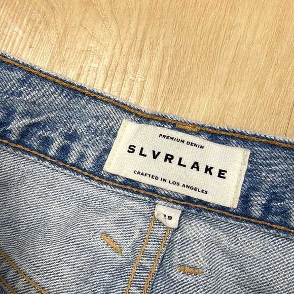 SLVRLAKE Dakota Jeans In Crosby Wash, Size 29 1358 - Picture 8 of 9